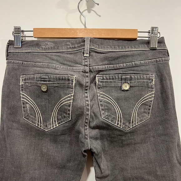 Low rise, Hollister faded grey skinny Jean - Picture 8 of 14